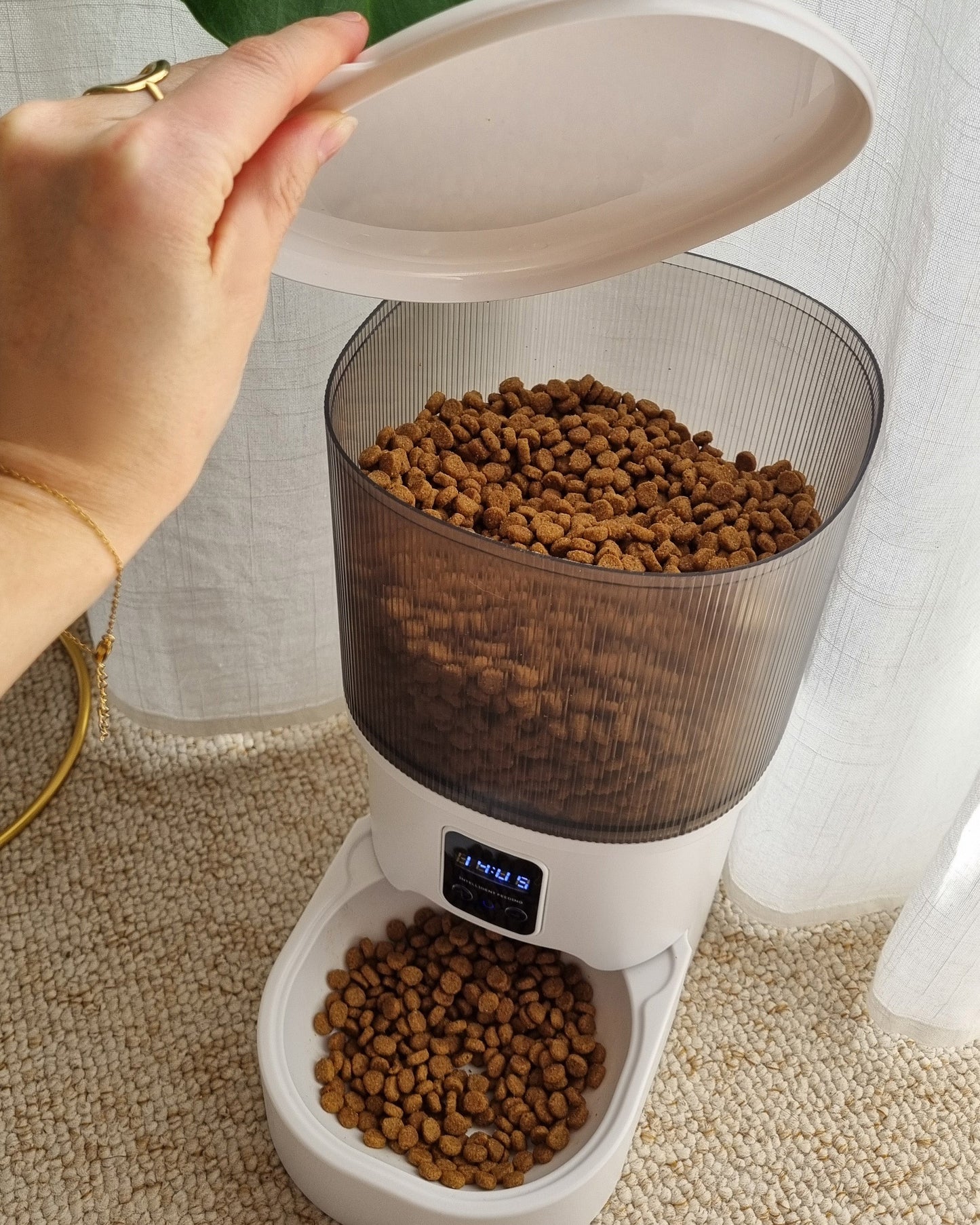 Distributeur automatique de croquettes